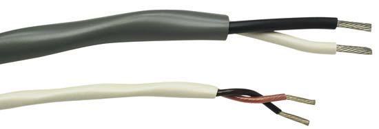 ANALOG AUDIO CABLES 25 Speaker: Permanent Installation, Unshielded Tinned Copper Conductors ANALOG AUDIO CABLES Gepco Brand permanent-installation speaker cable is made from only high- copper to