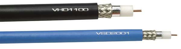38 VIDEO CABLES High-Definition SDI Coax VIDEO CABLES P.800.966.