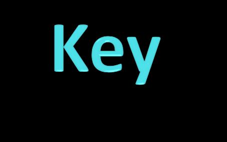 Key is determined by the scale based on the tonic or keynote of the melody. The melody gravitates toward this central tone.