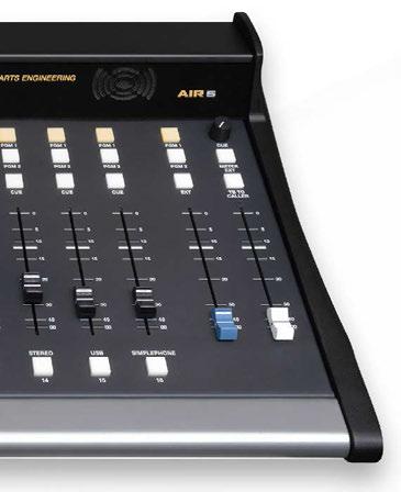 The Air-5 has four microphone preamps built in, which allows the use of a  It gives you 16 input faders, plus auto mix-minus for call-ins,