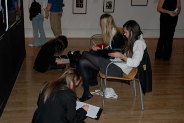 Pupils sketching comedians in the gallery Knowledge and Understanding Did the visit increase pupils knowledge and understanding of the topic? Yes definitely.