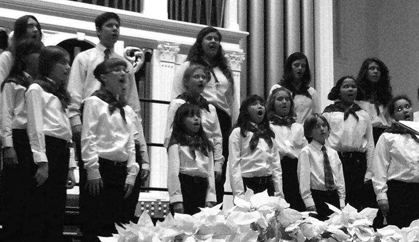 Young Singers Amanda Sali, conductor The Young Singers is a treble choir composed of elementary, middle school, and high school voices.