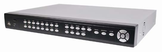 H.264 4 /8 / 16CH REAL TIME DVR Second Generation Pentaplex operation (Playback / / / Ethernet / Live) Concurrent Multi-Channel Playback all channels at same time Support Non-English Character Camera