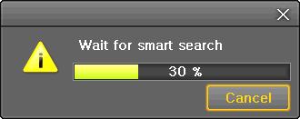 In the PAL mode, search 25 frames once. Detail Search Search all frames. 1 Move to the Smart Search and select the desired channel.