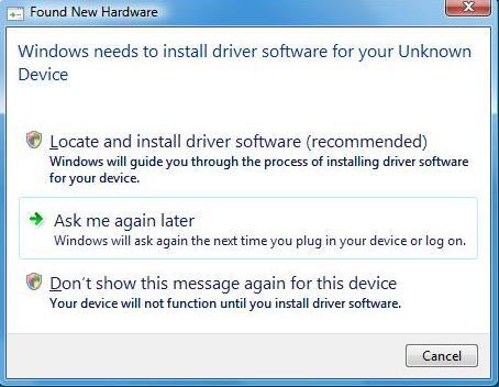 4.2. USB Driver Setup When interfacing a MuxLab device with the USB port on Windows XP, Windows 7, or Windows 8 operating systems, a driver setup file will be required.