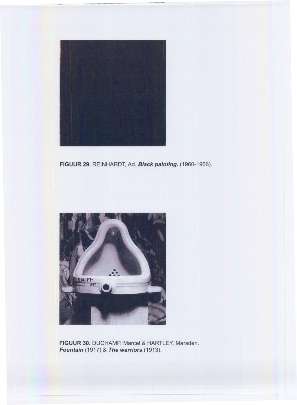 FIGUUR 29. REINHARDT,Ad. Black painting. (1960-1966). FIGUUR 30.