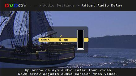 relative to the video. Select Audio Output Your DVDO EDGE can output audio on 1 of 3 different connectors. Select Audio Input Associate Audio and Video inputs.