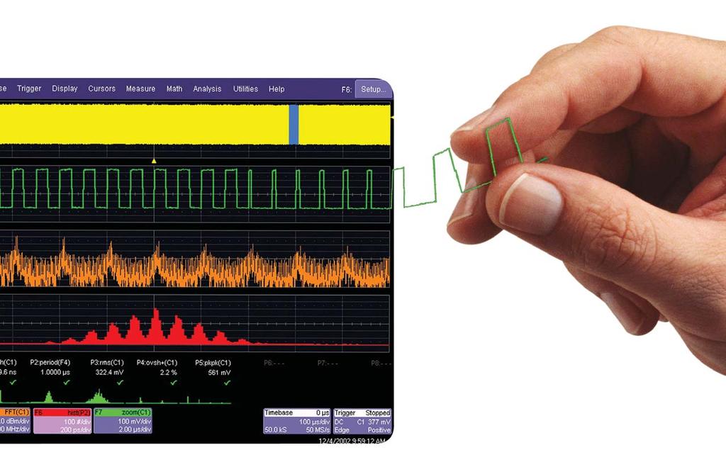 A Comprehensive Suite of Analysis Options Now with the WavePro oscilloscopes there is a new level of WaveShape Analysis that allows engineers to troubleshoot circuits in ways that have never been