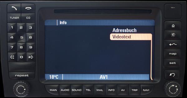 4. Assigning device control for connected AV-source Press the right knob while in dvblogic mode (see chapter Selecting the dvblogic as current