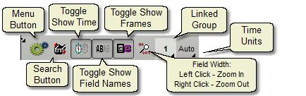 (see: Using Link Groups 179 ) Select which Signal to view in each List. Edit Signal Properties. (see: Signal Editors 37 ) Print current Tabular View or Save as JPEG.