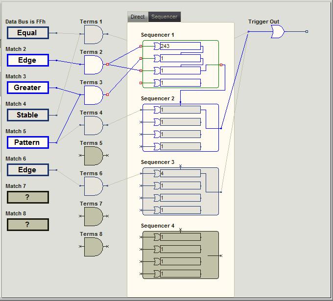 Configuration 76 Schematic (right portion of screen) This area is where the actual configuration is accomplished.