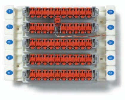 .3 Cross connection product range.3.1 Connection modules 3M TM SLIC TM Quick Connecting System Intended for use primarily in cross-connect cabinets in the outside plant, the 3M SLIC Quick Connecting
