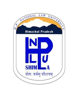 HIMACHAL PRADESH NATIONAL LAW UNIVERSITY GHANDAL, SHIMLA P.O. SHAKRAH, SUB-TEHSIL DHAMI DISTRICT SHIMLA, HIMACHAL PRADESH-171011 Submission Guidelines for HPNLU Law Review (HPNLULR) 1.