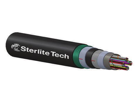 Olympus Lite Fire Resistant d00:bl0:wftrd- Patent numbers IN 00 Product Details Sterlite Tech Olympus Lite Fire resistant Fibre Optic Cablecomplies with major industry standards, with safety at its