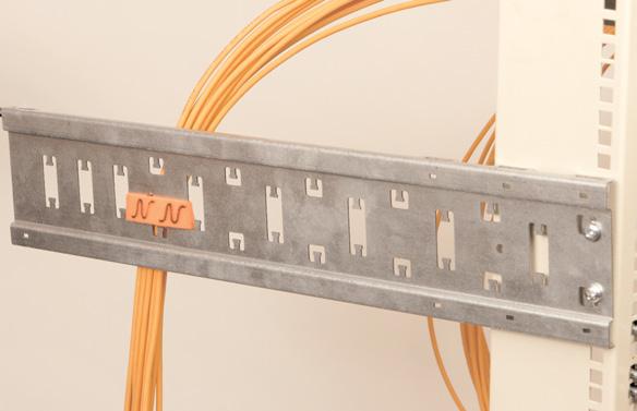 access to the patch panel post installation when the patch panel is closed after termination.