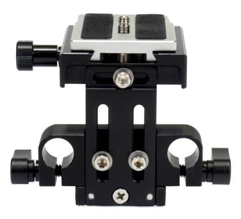 Adjustable camera platform The adjustable camera platform has three hex head screws on