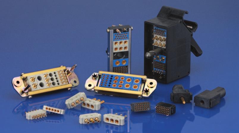 L SERIES Hypertac modular connectors employ a do-ityourself system based on the building block principle. They offer a wide variety of combinations available in a single connector frame.