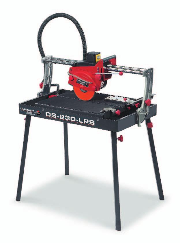 Electric saws Diamant DS-LPS DS-230-LPS Foldable head for miter cutting.