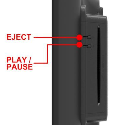 DVD Drive Buttons 1. EJECT Press this button to eject the DVD disc. 2. PLAY / PAUSE Press this button to play the DVD disc or to pause the DVD disc. Call Us If You Need Help!