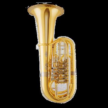 It does not play notes as high as a trumpet can, but it has a much bigger range of notes. The horn is the curliest of the brass instruments.