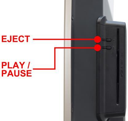 6. This button switches between all the different sources of the Display. When the OSD is active, this button acts as the enter button and confirms the menu selection. 7.
