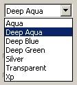 Here is the default button appearance when first inserted into the O&A window. 3.2 Button contents list The next adjustment box defines the contents of the text within the Button outline.