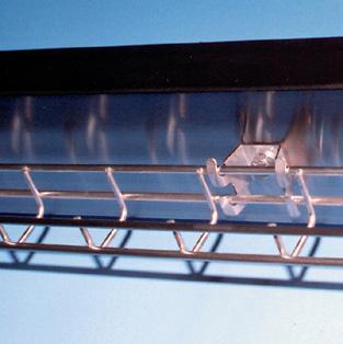 This also ensures a sufficient distance between the cable tray and wall/machine, to ease cleaning and sanitation. From a standard cable tray, you can make angles, T s and bends of any kind.