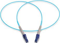 FIBRE PATCH CORDS LazrSPEED 300 OM3 50-micron Multimode 9700773/00 Riser rated fibre jumper, Zipcord, 1.