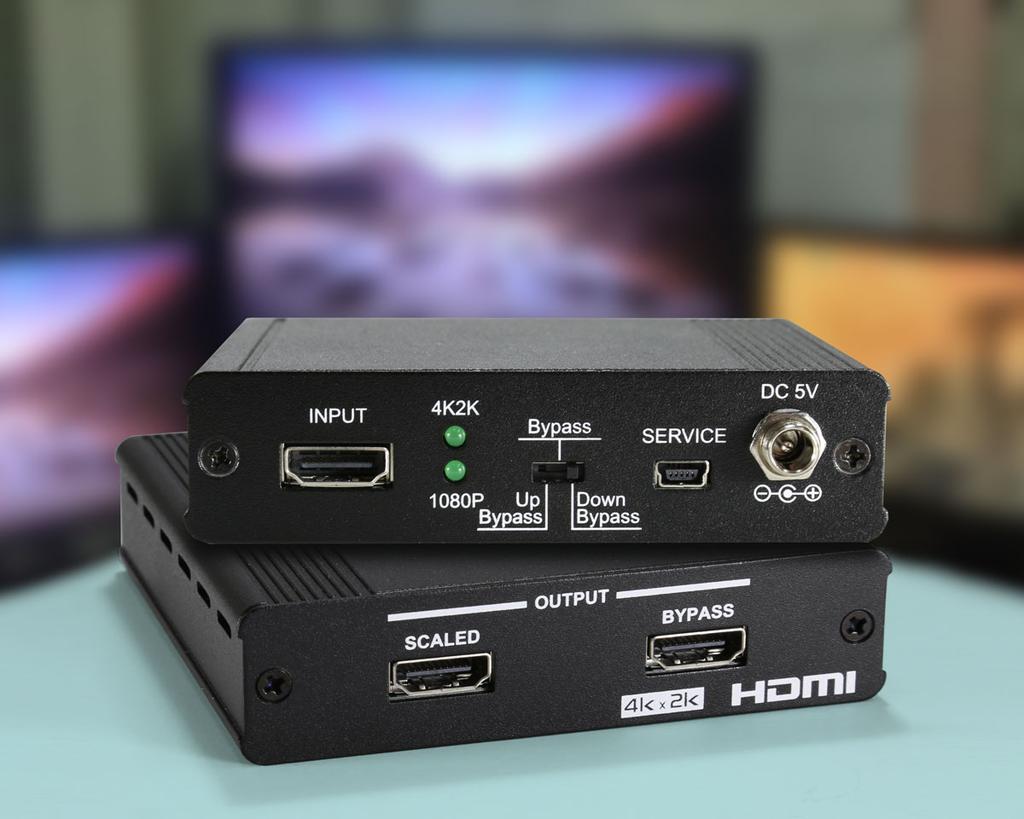 Transvue HDMI 4K2K Scaler UPSCALE AND DOWNSCALE HDMI Installation and Operation