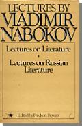 Description: Part of a boxed set of first printings of the wrappers issues of Lectures on Literature and Lectures on Russian Literature included in a slipcase. A53.