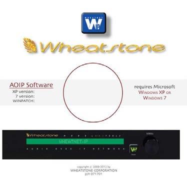 It can be accessed directly on the WheatNet-IP network or remotely over VNC.