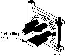 Fig. 11 Splice Closure Installation Instructions As indicated in Figure 11, the right side of the base is the feeder (or in cable) side of a B closure, and the left side is the distribution (or out