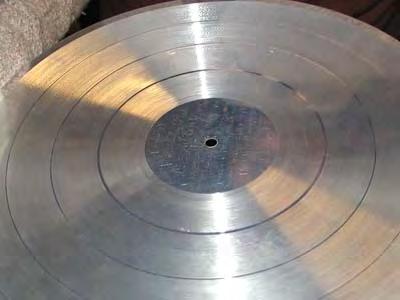 Aluminum Discs Aluminum discs were in use from mid 1920 s-30 s
