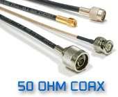 25% OFF Genuine Amphenol Coaxial Cables 50 Ohm Coaxial Cables 50 Ohm Coaxial Cables by Amphenol Now 25% OFF For a Limited Time -- Buy Direct from the World Leader in RF Interconnects.