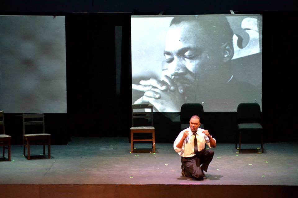 The singing, dancing and 125 historical images of the Civil Rights Movement create an experience for the audience