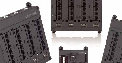 The companion Telephone Input Distribution Panel (TIDP) matches the Twist & Mount Patch Panel in height