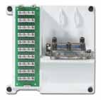 Panels feature a space saving profile and provide simple bridged telephone connections to nine locations and 1GHz video to four, six or eight locations.