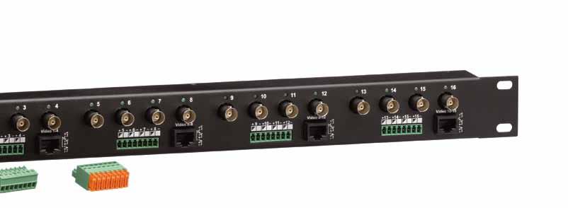 Camera Monitoring RF Notch Filter Features Blocks incoming analog cable TV channels 75-80, allowing the Media Center Modulator to broadcast without interference Couples to the coaxial cable
