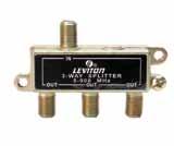 Two-Way Splitter One 75 Ohm input to two 75 Ohm outputs C6851-03E Accessories Two-Way Splitter, carded unit pack C5002-000 Two-Way Splitter, gold plated, carded unit