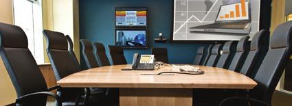 Conference rooms, board rooms and other meeting areas Proven Technology and Expertise - Seamless