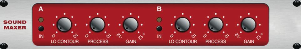 The SOUND MAXIMIZER restores natural brilliance and clarity to any audio signal by adjusting the phase and amplitude integrity to