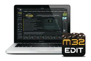 DAW Ready-MIDI Plus Mackie Control* & HUI* Protocols Thanks to its onboard MIDI ports, the M32R console can function as a high-level, large-format control surface, similar to Mackie Control and HUI,