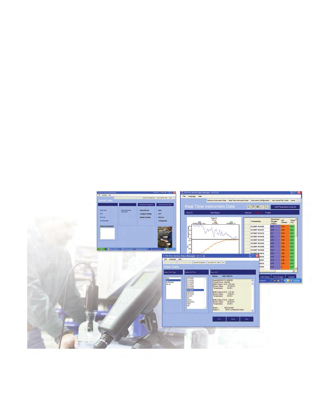 Smarter FREE Data Manager Software Easy-to-use software to manage all your data studies View, print and export graphical and tabular data View and print GLP data Quickly configure just one or