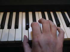 2 The white keys on the piano correspond to the plain letter names we use to name notes. So you can count up or down from C and find all of the other tones.