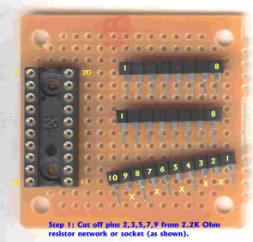 Construction General The Buffered JTAG consists of the PCB with the various resistors and 74244 chip mounted on it.