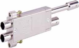 WECO HD Midsize Video Jack MVJ-3 The MVJ-3 midsize to BNC self-normalling video jack is performance matched for data rates up to and including HDTV in the full uncompressed 1.485 and 3 Gbps rates.
