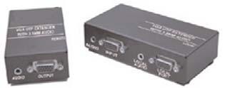 Digital Signage Products VGA over NanoSkew West Penn Cable VGA Extender over NanoSkew Cables CN-R02EXT-C5E
