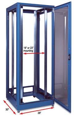 Data Racks/Cabinets Data Standard 29 W x 30 D Rear Door Solid Rear Door 4829-SR-C Solid Steel Rear Door w/latch & Lock 7229-SR-C Solid Steel Rear Door w/latch & Lock 7829-SR-C Solid Steel Rear Door