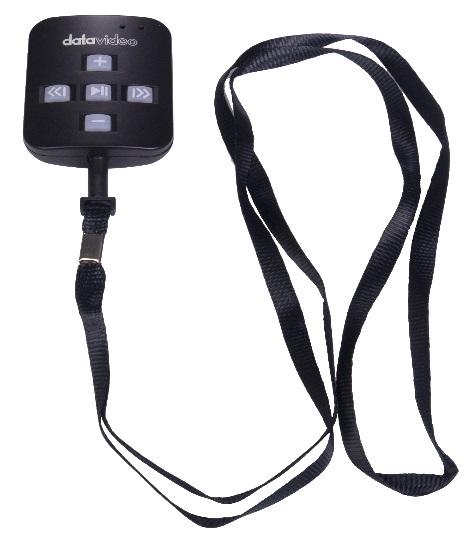 Remote Accessories Lanyard Necklace Plug the lanyard necklace into the jack plug socket.