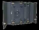 Wall Mount Enclosures Modular wall mount FOBOT for splicing and/or direct termination.